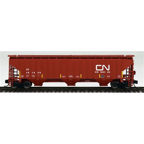 InterMountain, 653114-04, N Scale, 4750 Cu Ft. 3-Bay Hopper, Canadian – RJ's Trains