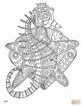 Difficult Coloring Pages Tribal Print sketch template