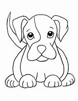 boxer Coloring Page  Art Starts sketch template