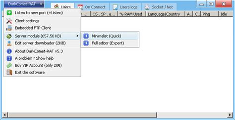 Download DarkComet RAT v5.3.1 | Ezo Downloads - Hacking News and Free ...