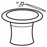 Magicians Hat Coloring Book To Print And Online  Home sketch template