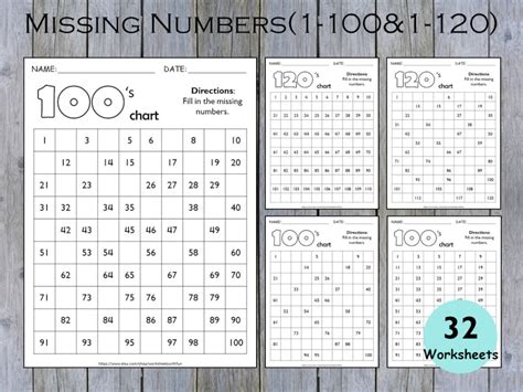 Counting Backwards from 100 Worksheets | Teaching Resources ...