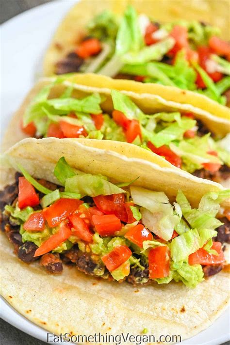 Black Bean Tacos - Eat Something Vegan