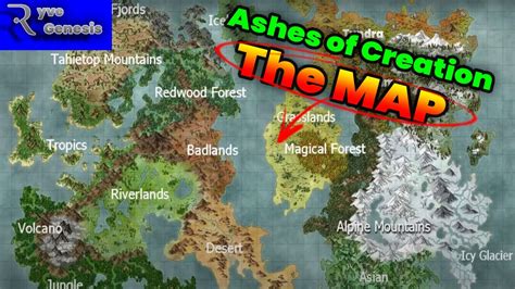 Ashes of Creation | The MAP: Zones, Nodes, and Seasons! - YouTube