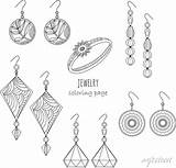 Necklace Coloring Pages sketch template