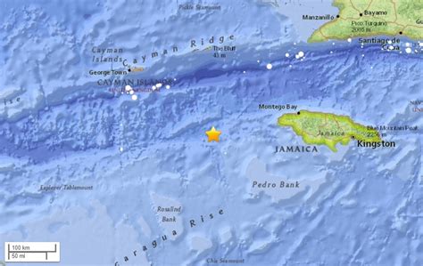 5.2 earthquake felt in Jamaica - CNW Network