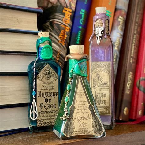 Wiggenweld Potion A Magically Color Changing Potion Bottle | Etsy in 2021 | Potion bottle ...