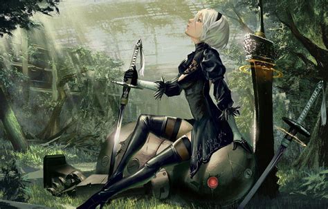 Nier: Automata Wallpapers - Top Free Nier: Automata Backgrounds ...