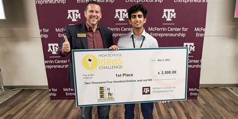 Texas High School Ideas Challenge / Texas A&M University Events Calendar