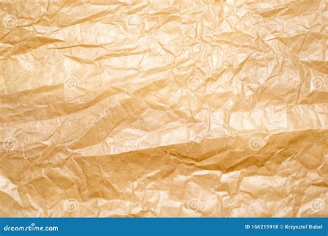 Crinkled Brown Sheet of Paper Stock Photo - Image of abstract, medieval: 166215918
