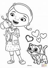 Doc Mcstuffins Halloween Coloring Pages At GetColoringscom  Free sketch template