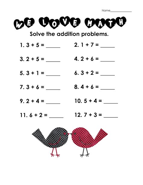 Addition Worksheets for Grade 1 | Activity Shelter