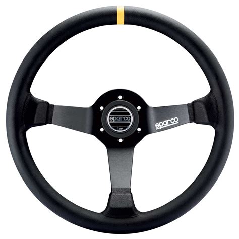 OMP Trecento 3 Spoke Flat 300mm Steering Wheel In Black Leather Race/Rally archives.midweek.com