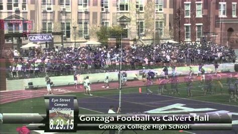 Gonzaga Football - Game 1 vs Calvert Hall (2015) - YouTube