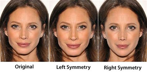 Face Symmetry of Celebrities | Face symmetry, Face, Symmetry