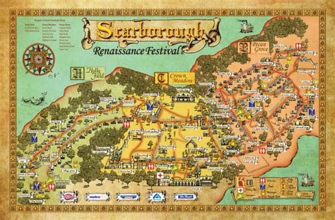 Texas Renaissance Festival Map - Printable Maps