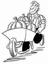 A Happy Farmer Coloring Page  Free Printable Pages For Kids sketch template