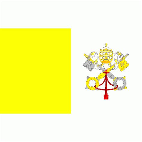 Catholic Vatican City Flag