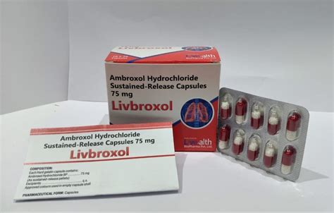 Ambroxol Hydrochloride Capsules 75mg, Prescription, Treatment ...