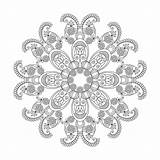 Enigmatic Elixir Mandala coloring Book Page 51805844 Vector Art At Vecteezy sketch template