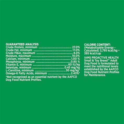 31 Iams Dog Food Ingredients Label - Labels Design Ideas 2020