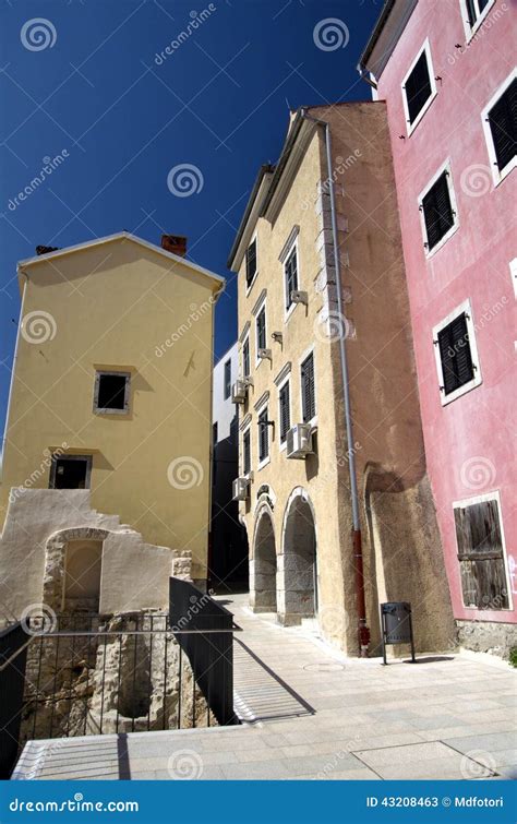 Rijeka Old Town,Croatia stock image. Image of adriatic - 43208463