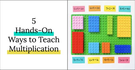 5 Hands-On Ways to Teach Multiplication