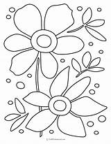 30 Flower Coloring Pages sketch template
