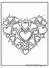 27  Heart Coloring Pages Free Printable NellMeribelle sketch template