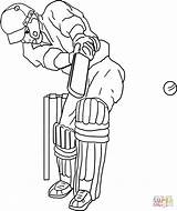 Cricket Player coloring Page  Free Printable Coloring Pages sketch template