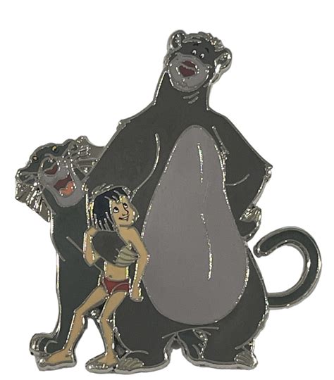 Baloo, Mowgli & Bagheera - The Jungle Book | Pin & Pop