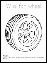 Coloring Pages Wheel sketch template