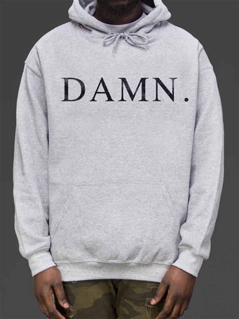 Kendrick Lamar Damn Merch Hoodie - JacketJunction