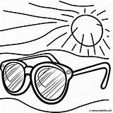 Sunglasses coloring Page Download Or Print For Free sketch template