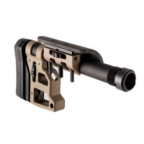 MDT 102856 ADJUSTABLE SKELETON AR10 AR15 CARBINE BUTTSTOCK 9.75 in with ...