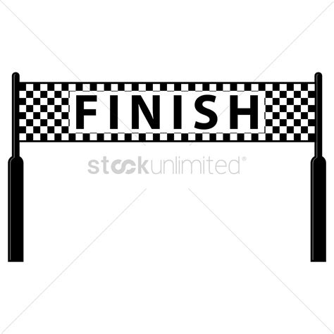 Finish line Vector Image - 1479002 | StockUnlimited