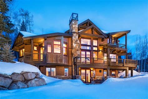 Modern Mountain Cabin w/ Amazing Views (20 HQ Pictures) - Top Timber Homes