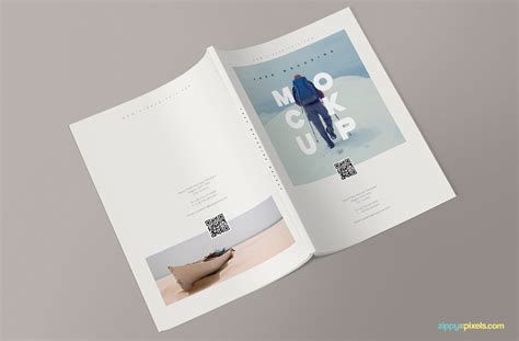 Creative PSD Magazine Mockup to Download for Free- DesignHooks