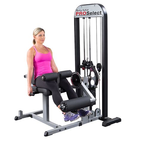 Body-Solid Selectorized Leg Ext. & Leg Curl Machine GCEC-STK | Body ...