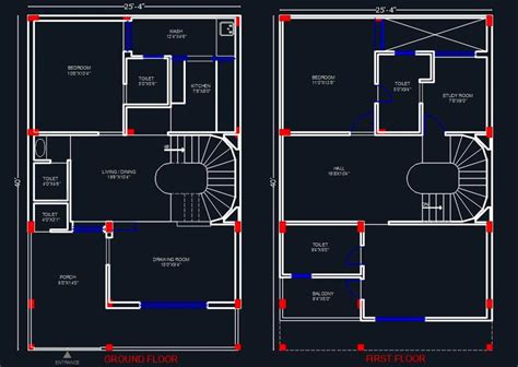 How To Draw Floor Plans On Autocad - Gameclass18