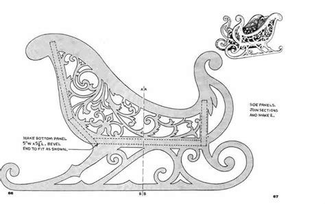 Simple Christmas Scroll Saw Patterns Free Printable For Beginners C1B