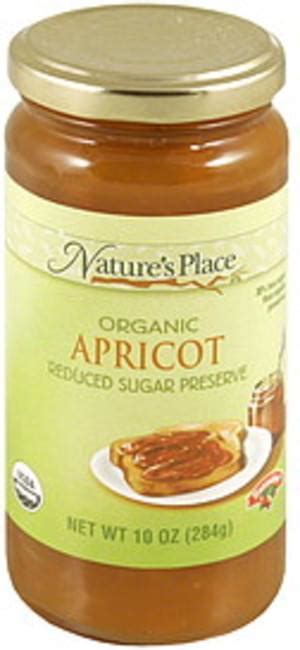 Hannaford Organic, Apricot Reduced Sugar Preserve - 10 oz, Nutrition Information | Innit