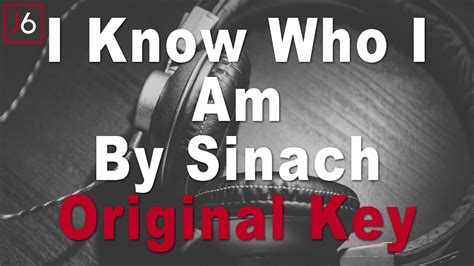 Sinach | I Know Who I Am Instrumental Music & Lyrics - YouTube