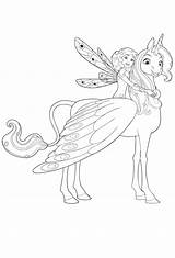 Mia And Me Coloring Pages Pdf Free Printable  Coloringfoldercom sketch template