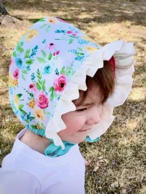 Free Baby Bonnet Sewing Pattern - Sew Crafty Me