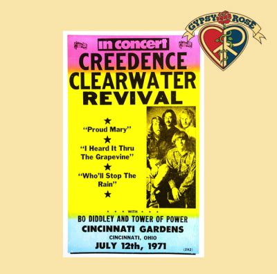 Creedence Clearwater Revival Poster: Gypsy Rose
