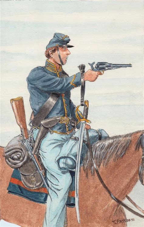 ACW- Union: Union Cavalryman, by OrlopRat on DeviantArt. | Civil war artwork, Civil war ship ...