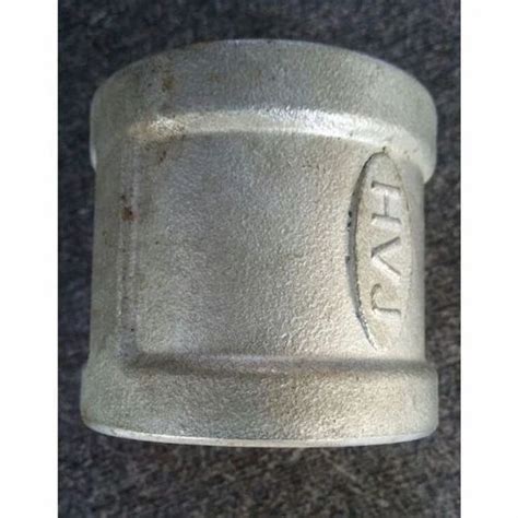 3 inches 2 inch (Width) 304 Stainless Steel Coupling, For Chemical Handling Pipe at Rs 60 in ...