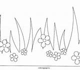 Grass Coloring Pages Free At GetDrawings  Download sketch template