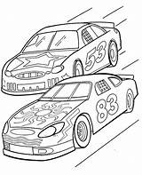 NASCAR Coloring Pages Unleash Your Inner Race Fan sketch template